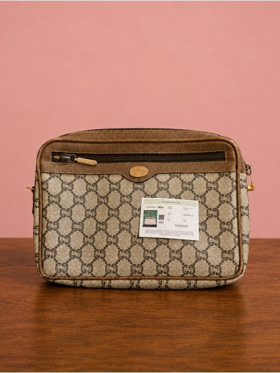 Gucci Other - Pre-Loved Gucci Cosmetic Pouch